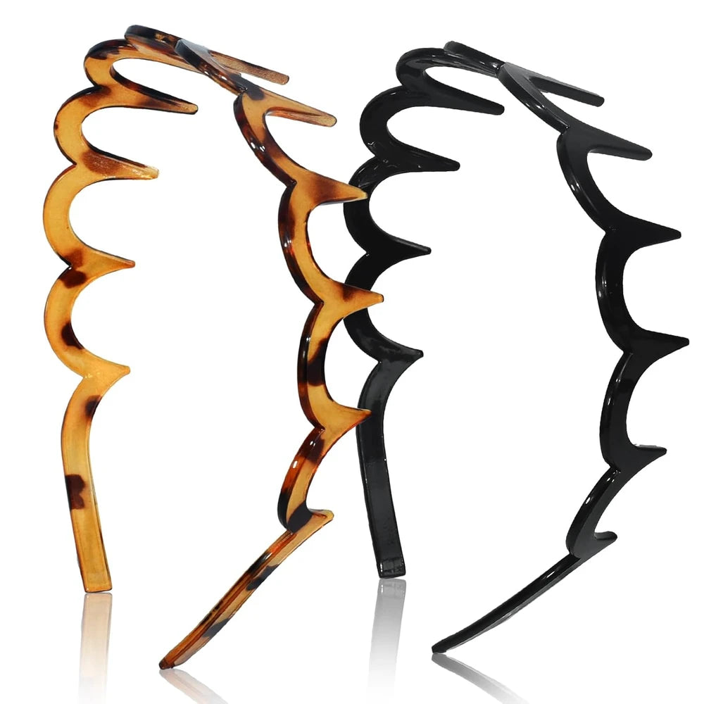 Zigzag Hair Comb Headbands