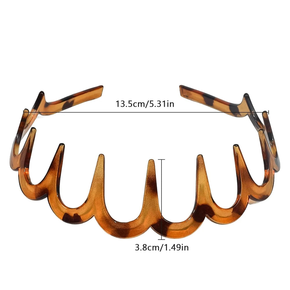 Zigzag Hair Comb Headbands