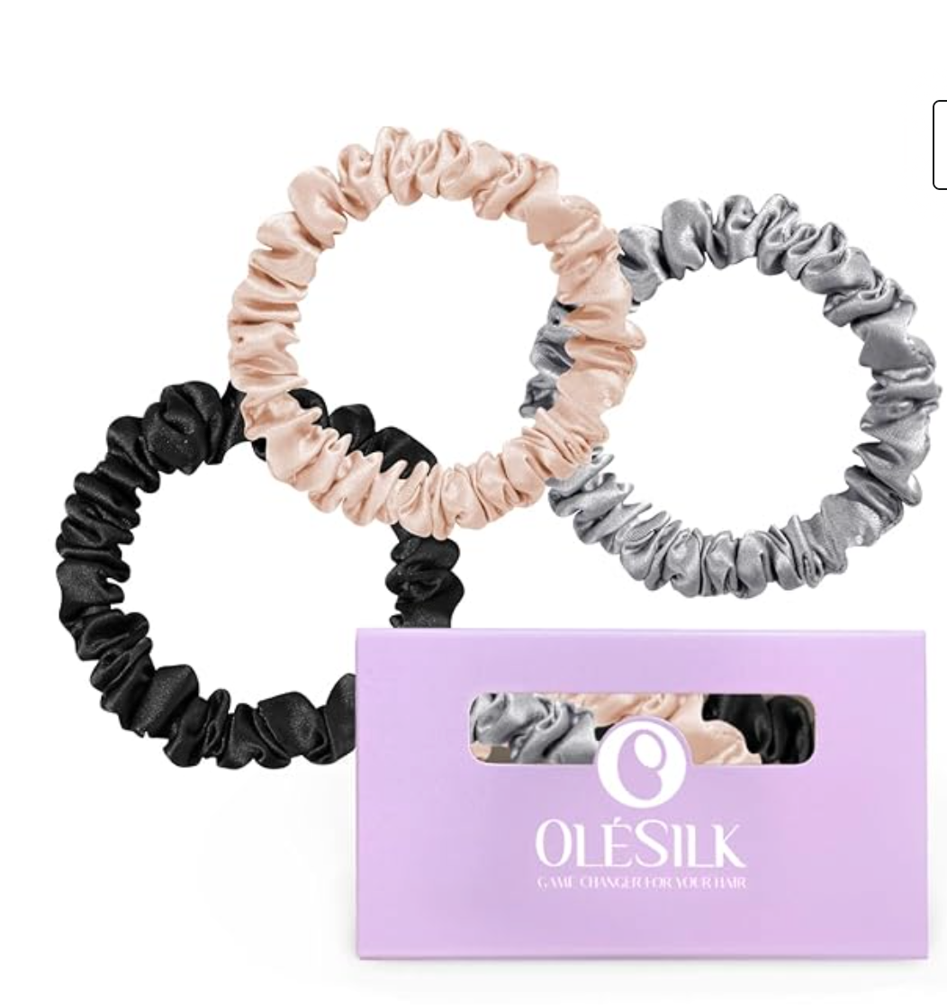 Olesilk Mulberry Silk Scrunchies