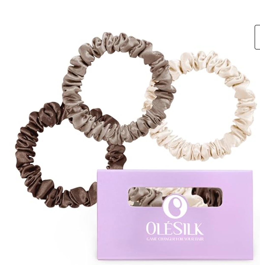 Olesilk Mulberry Silk Scrunchies
