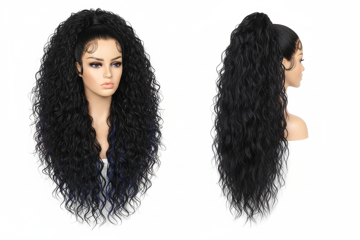 Curly Claw Clip Ponytail Extension
