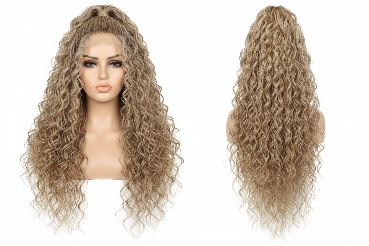 Curly Claw Clip Ponytail Extension